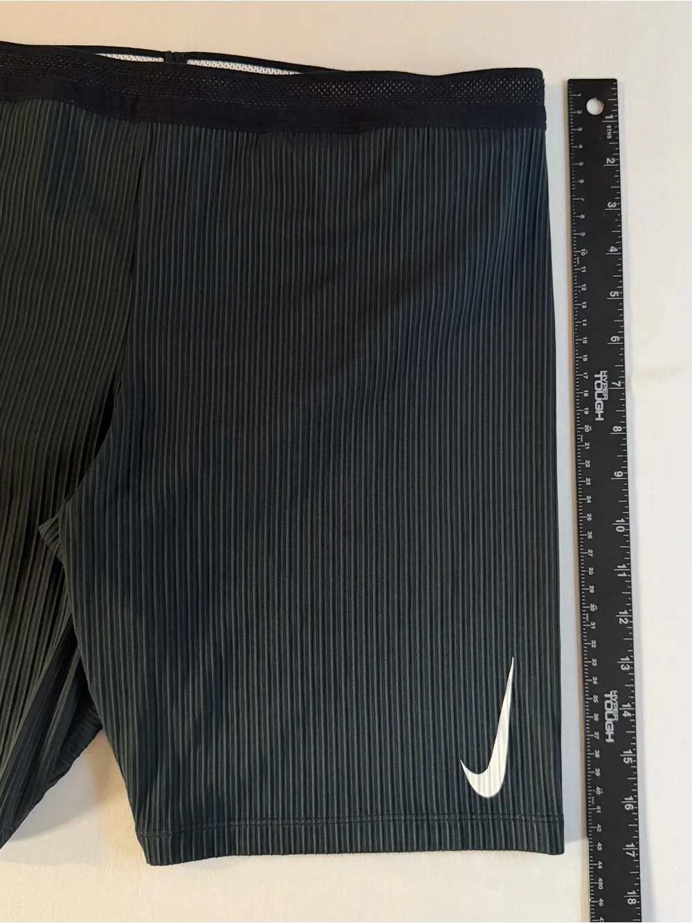 Nike Aeroswift 1/2 Length Running Tights Mens XL Brief Lined Track Field Shorts